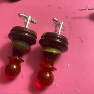 “pawn” cufflinks hand made.